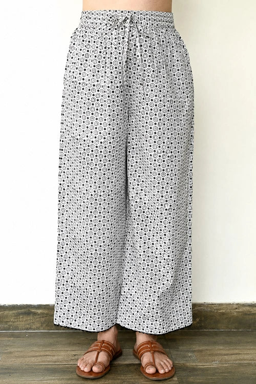 Dharan "Tira Pant Black & White"