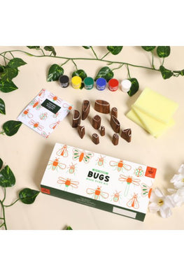POTLI Handmade Block Prinitng DIY kit - Bugs