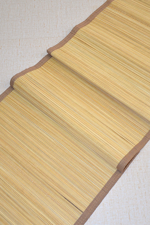 Dharini Bamboo Plain Runner Medium - Natural