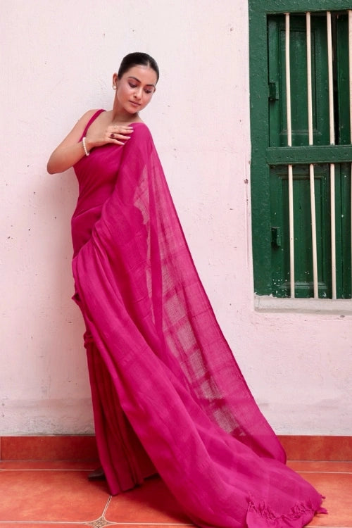 Bebaak Rani Handwoven Saree