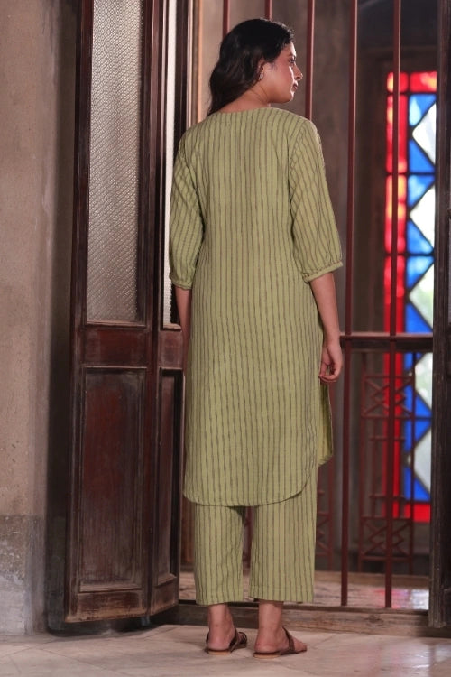 Bebaak Dhani Handwoven Tunic Set