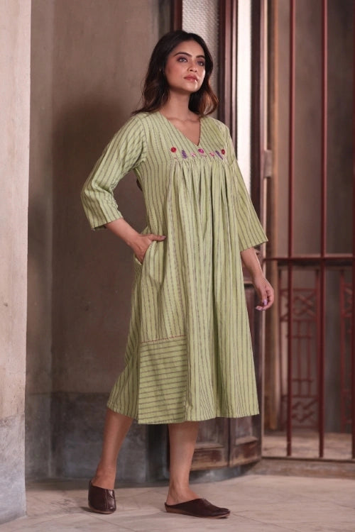 Bebaak Dhani Handwoven Flow Dress