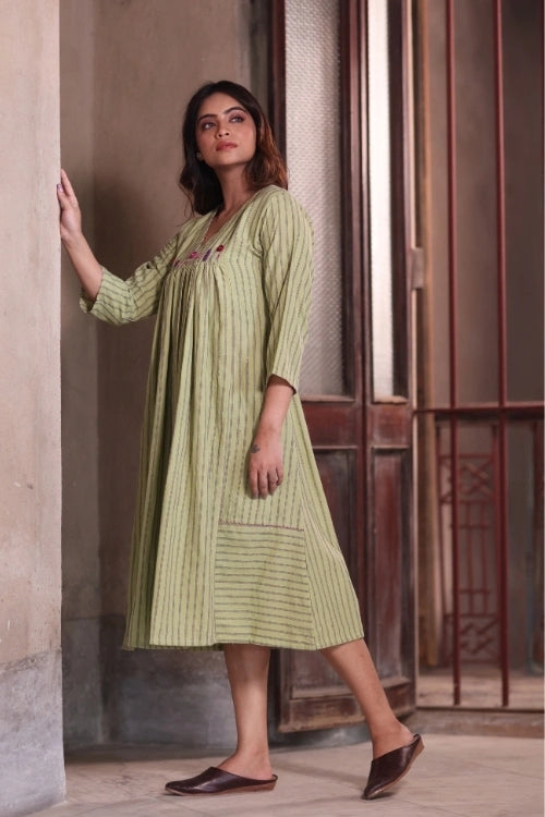 Bebaak Dhani Handwoven Flow Dress