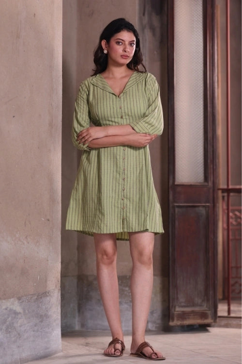 Bebaak Dhaani Handwoven Shirt Dress