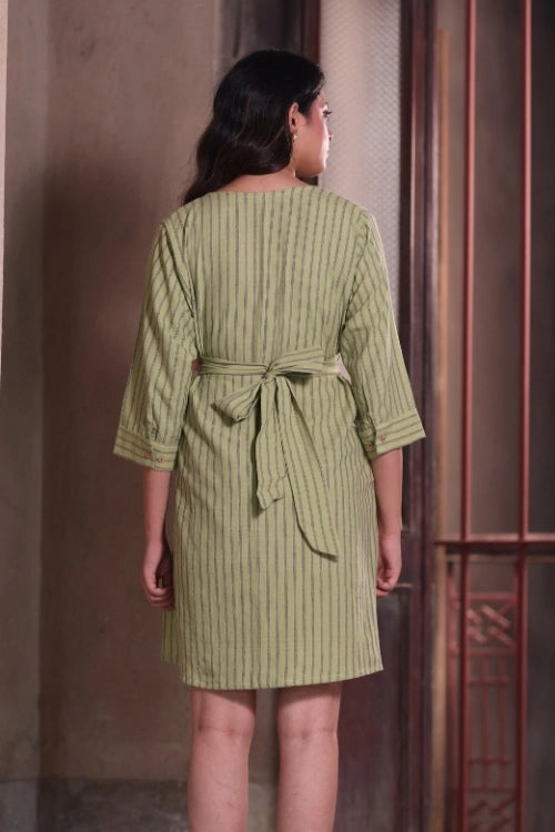Bebaak Dhaani Handwoven Shirt Dress