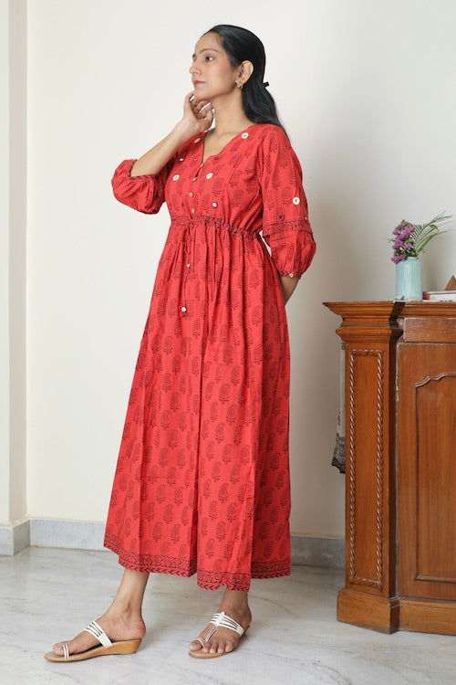 Bebaak Amrita Baghprinted  Maxi Dress