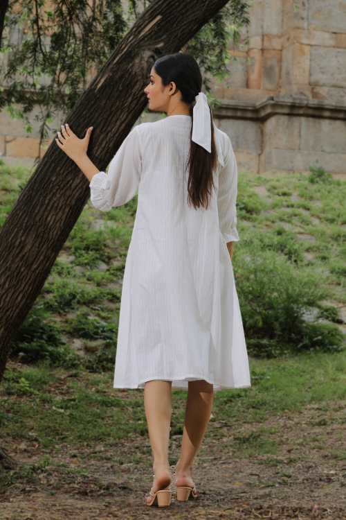 Bebaak Jasmin Handpainted & Handwoven Dress