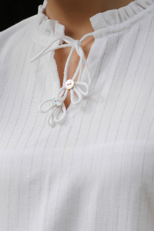 Bebaak Pina Colada Handpainted & Handwoven  Dress