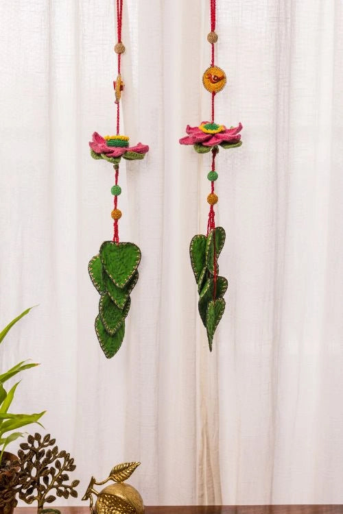 Samoolam Kamal Door Side Hanging (Set Of 2)