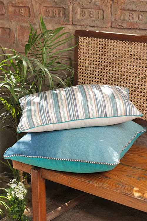Onset Homes Eclipse Ombre Blue Cushion Cover
