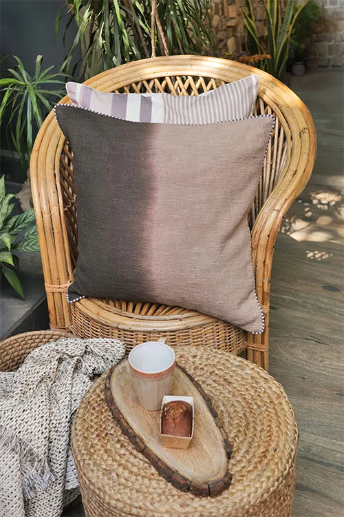 Onset Homes Eclipse Ombre Brown Cushion Cover