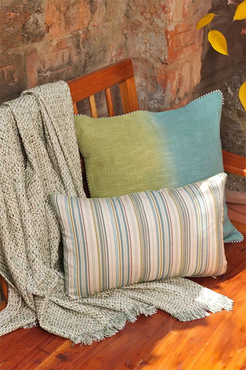 Onset Homes Eclipse Ombre Green Cushion Cover