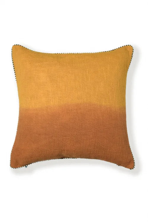 Onset Homes Eclipse Ombre Mustard Cushion Cover