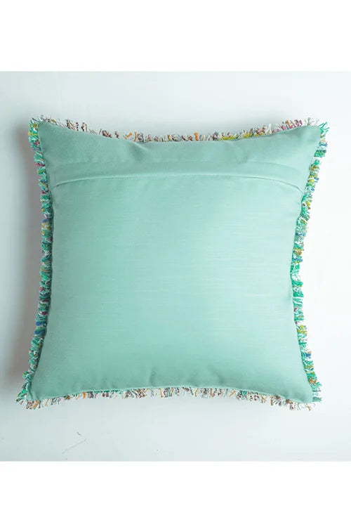 Onset Homes Enlaced Turquoise Cushion Cover