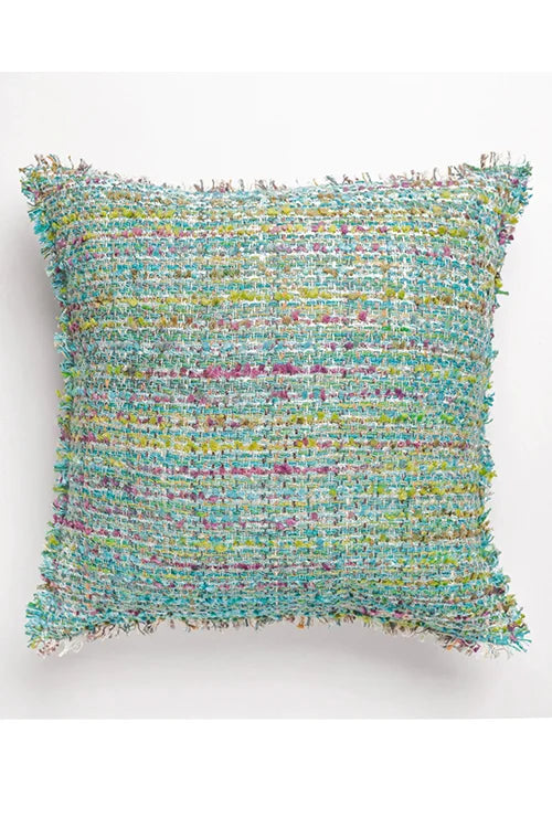 Onset Homes Enlaced Turquoise Cushion Cover