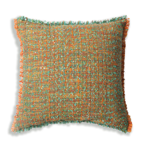 Onset Homes Khwab Handwoven Cushion Rust