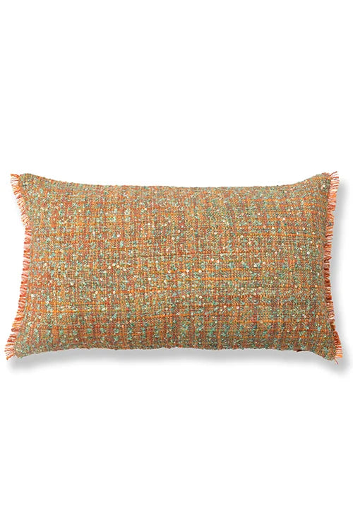 Onset Homes Khwab Handwoven Cushion Rust