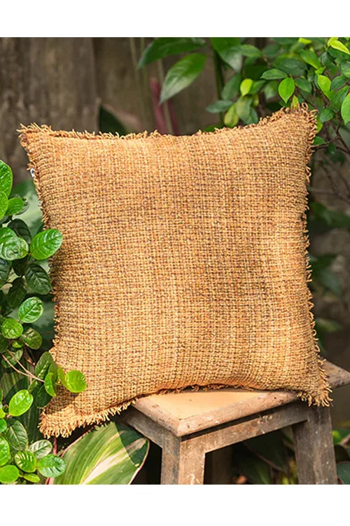 Onset Homes Nomad Textured Mustard Cushion Cover