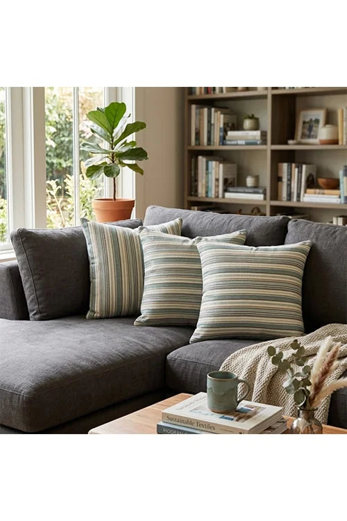 Onset Homes Solstice Blue Cushion Cover