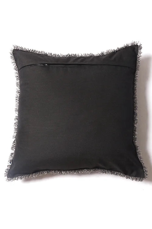Onset Homes Sukoon Dark Grey Cushion Cover