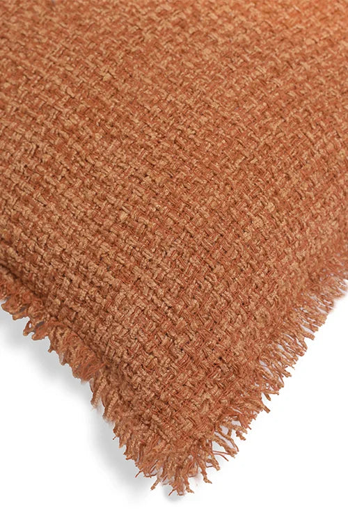 Onset Homes Sukoon Rust Cushion Cover