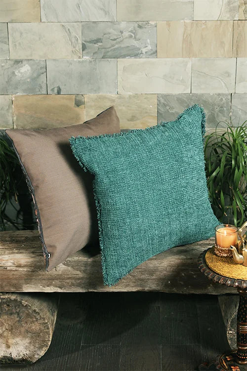 Onset Homes Sukoon Teal Cushion Cover