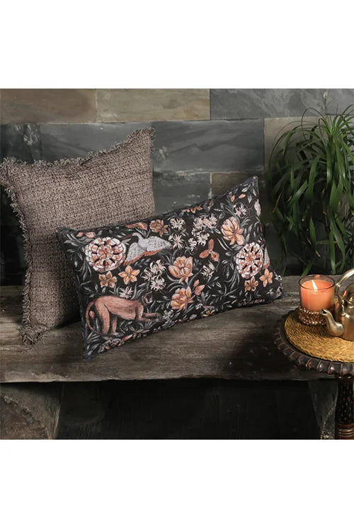 Onset Homes Vanya Chenille Without Embroidered Cushion Cover