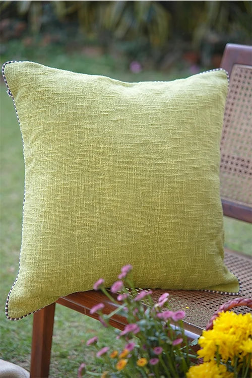 Onset Homes Woven Haven Leafy Green Cushion Cover