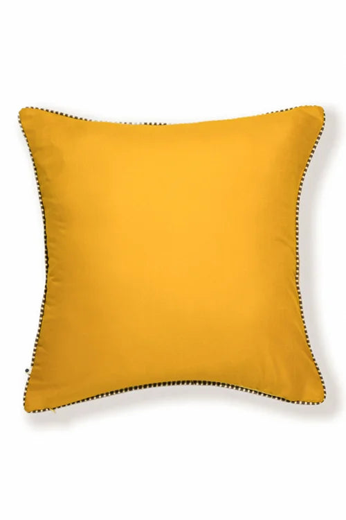 Woven Haven Mustard cushion Cover
