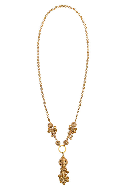 Miharu Dainty Delight Brass Necklace