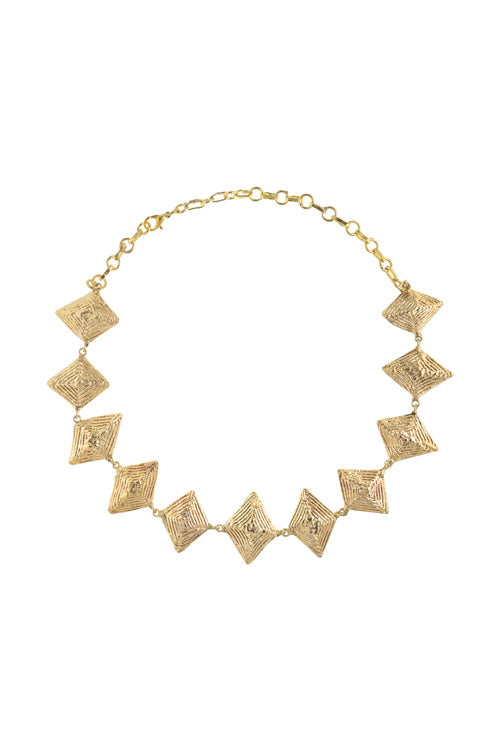 Miharu Roshni  Dokra Collar Necklace