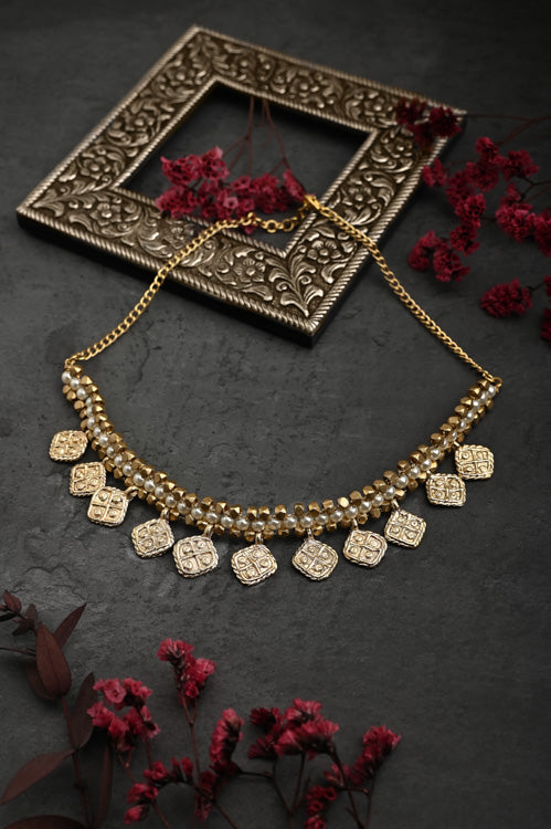 Miharu Dokra Charm Collar Legacy Necklace