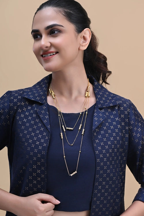 Miharu Kriti Dhokra Necklace
