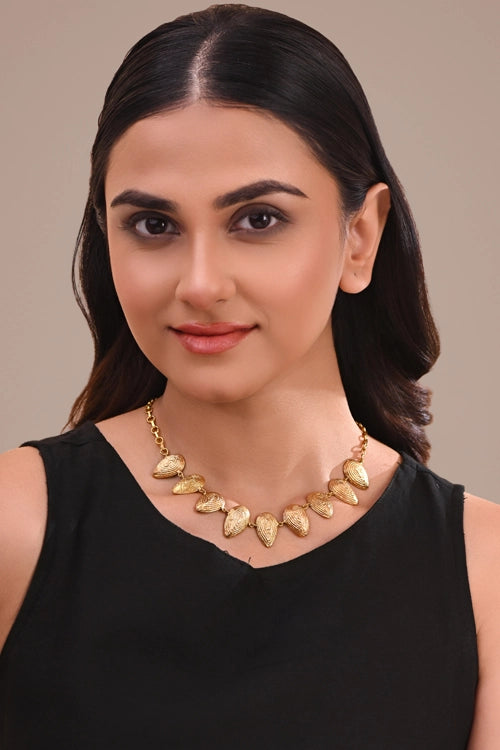 Miharu Ila Dhokra Necklace