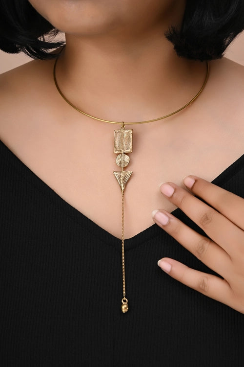 Miharu Antra Dhokra Necklace