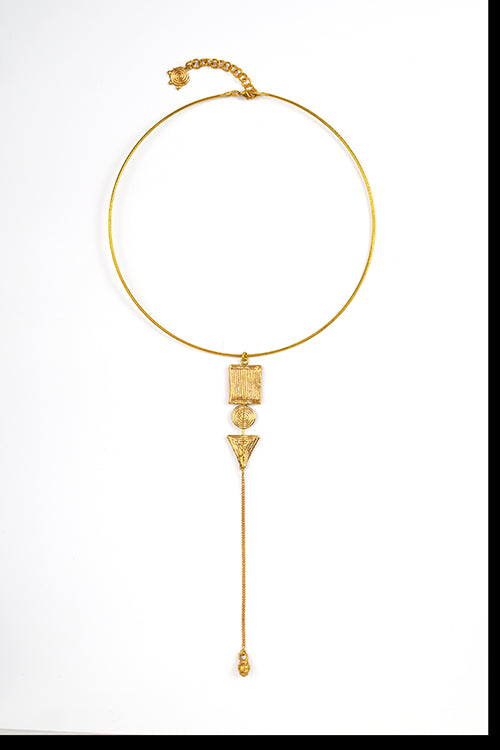 Miharu Antra Dhokra Necklace