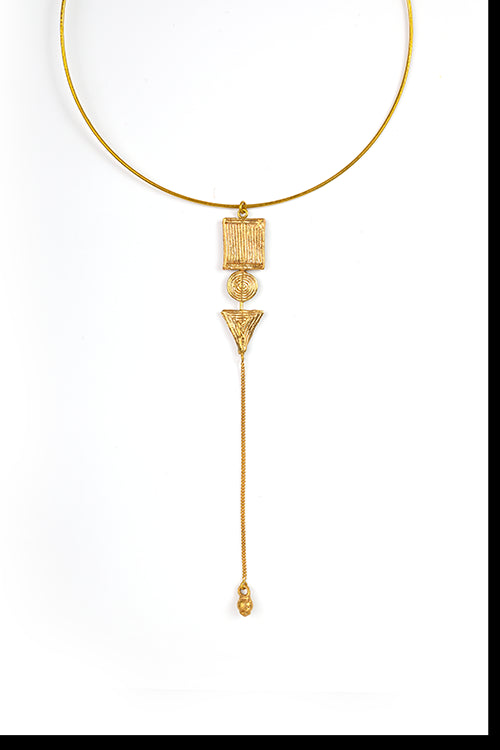 Miharu Antra Dhokra Necklace