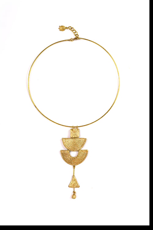 Miharu Oorja Dhokra Necklace