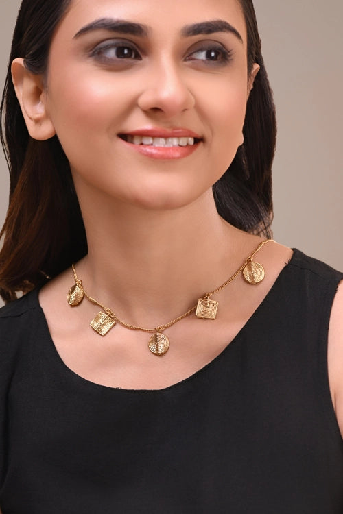 Miharu Vedika Dhokra Necklace