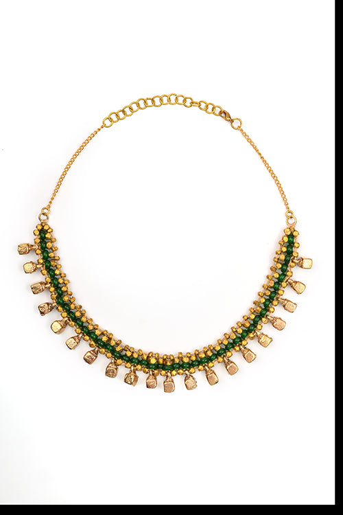 Miharu Meher Dhokra Necklace