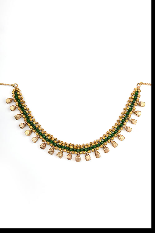 Miharu Meher Dhokra Necklace