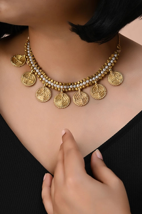 Miharu Zoya Dhokra Necklace