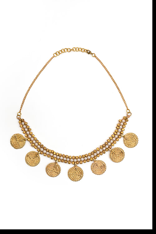 Miharu Zoya Dhokra Necklace