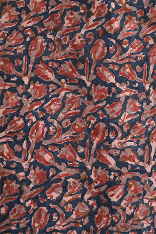 Creative Bee Natural Dye Block Print Cotton Fabric x 0.50 Meter