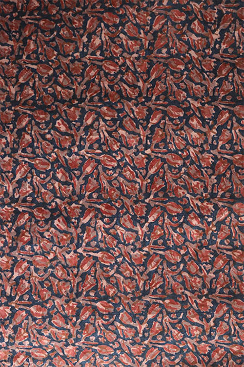 Creative Bee Natural Dye Block Print Cotton Fabric x 0.50 Meter