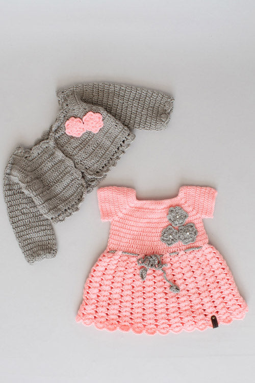 Pin en crochet baby frocks