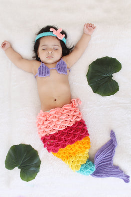 Ajoobaa"Mermaid Costume" For Infants Photoprop