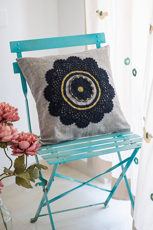 Samoolam Prakriti Cushion Cover ~ Night Sky