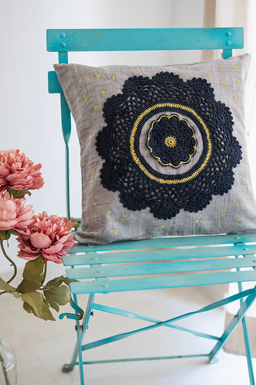 Samoolam Prakriti Cushion Cover ~ Night Sky