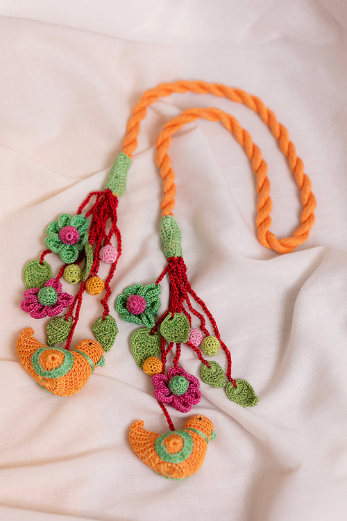 Samoolam Curtain Tie Backs (Set of 2)  Kono Spring Birds